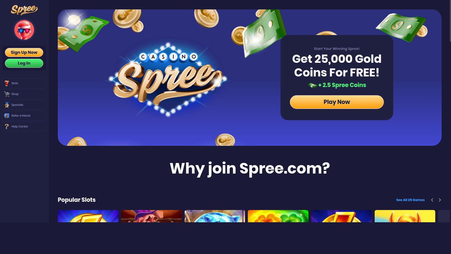 Spree website